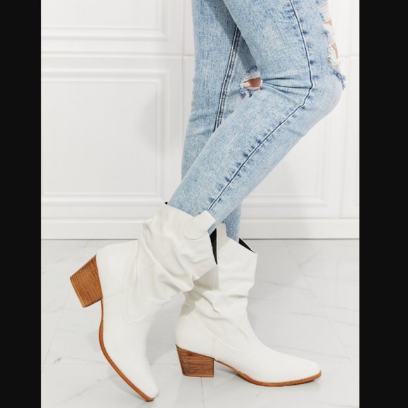 🌟NEW, CUTE** - MMShoes Better in Texas Scrunch Cowboy Boots | OFFERS WELCOME! - Picture 1 of 6